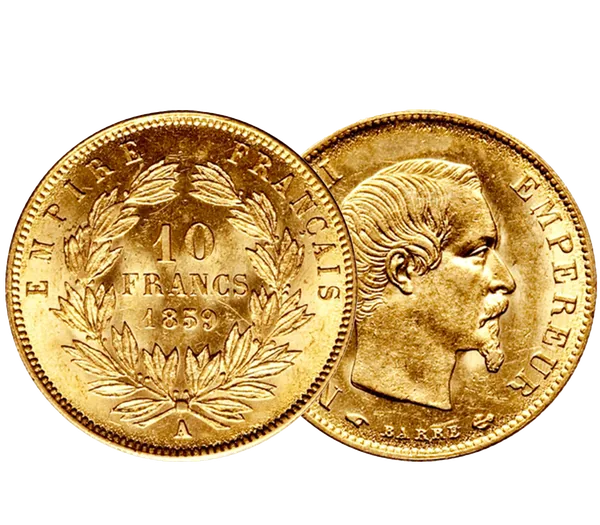 Pièce 10 Francs Napoléon en or