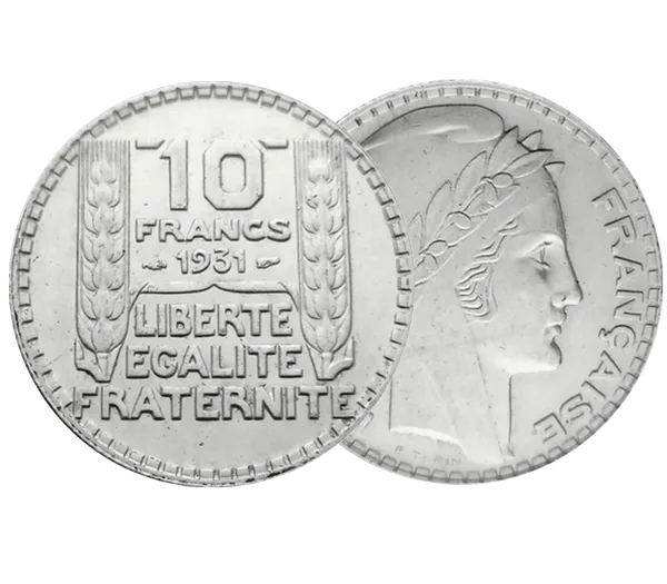 Pièce 10 Francs Turin en argent