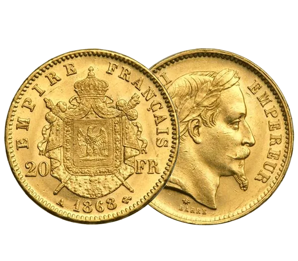 Pièce 20 Francs Napoléon en or