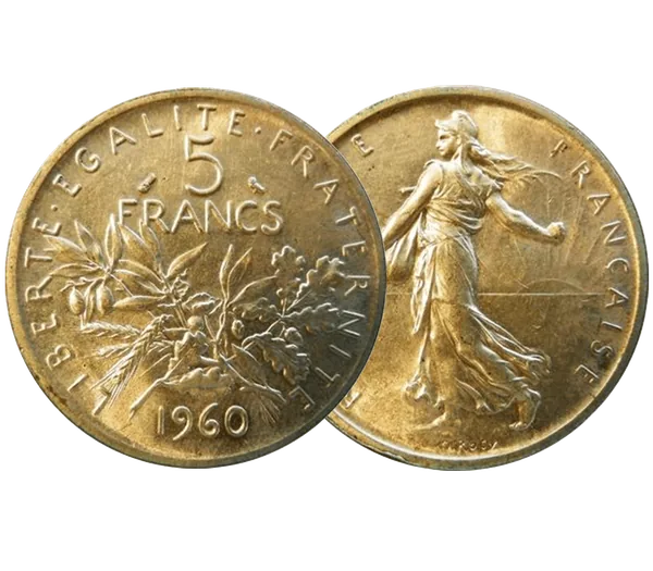 Pièce 5 Francs Semeuse en argent